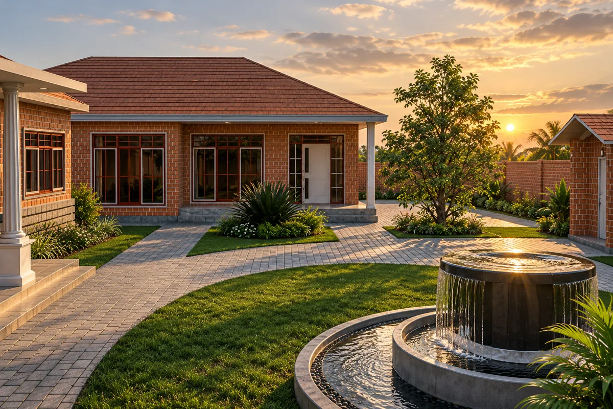Villa, conception 3D