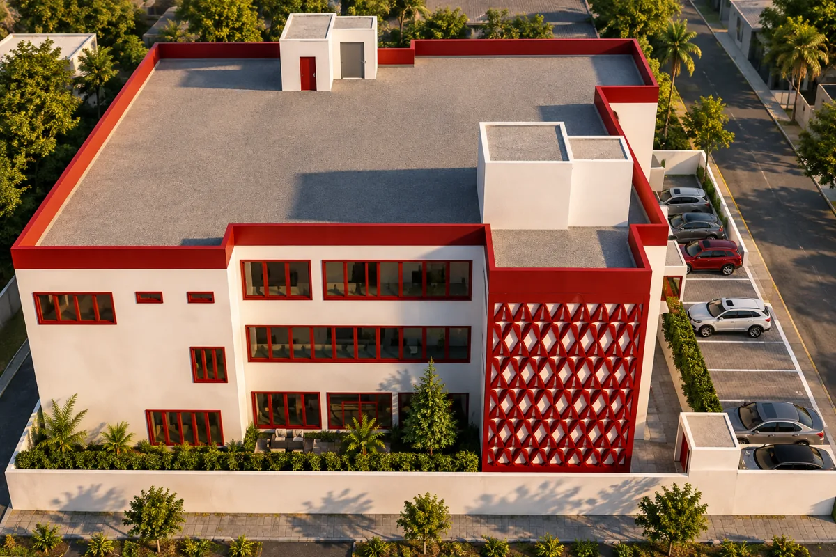 Immeuble, conception 3D